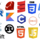 logos of different programming languages